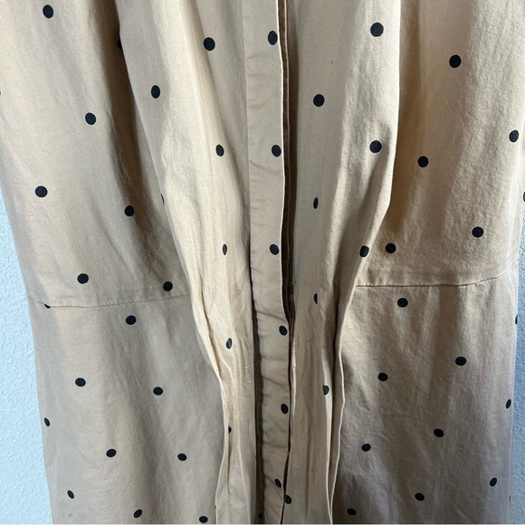 WYATT WYLDE Veronica Midi Dress in Khaki Spot - Picture 8 of 12